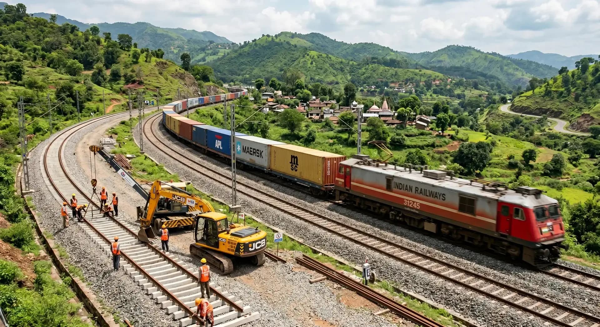 Bina–Katni 3rd Railway Line — Package 2 (km 1115–1161)