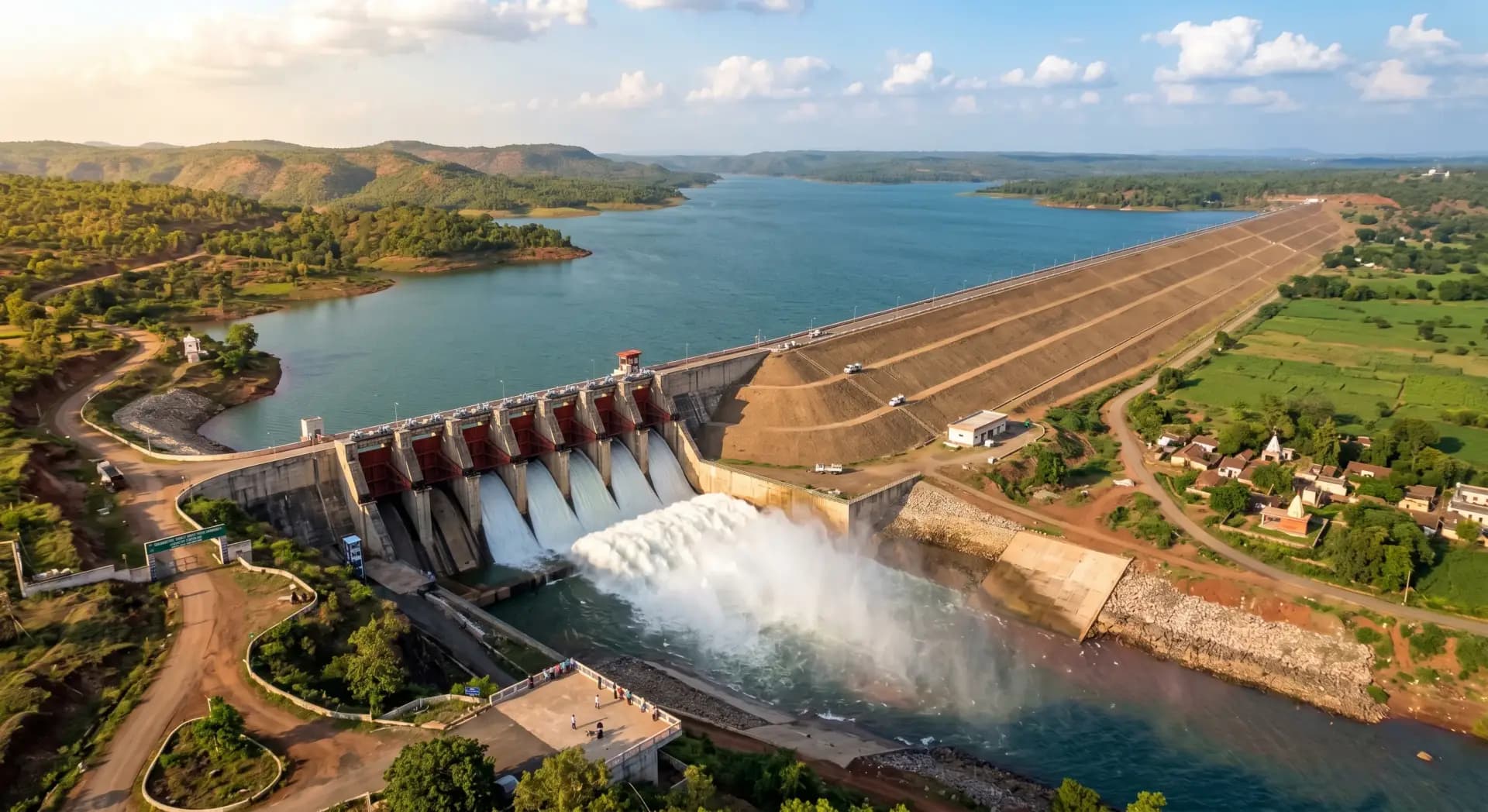 Kadan Composite Gravity Dam — 42.66 MCM Capacity