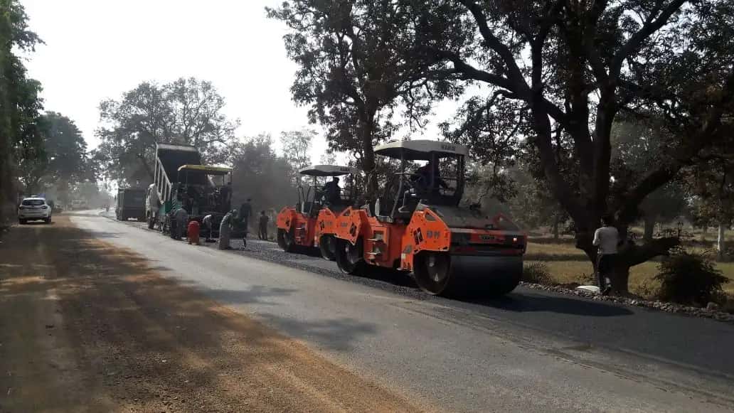 Highway construction by VRSIPL in Seoni, Madhya Pradesh